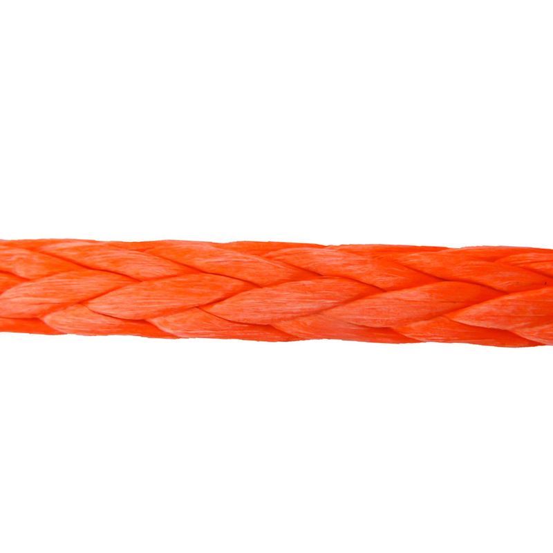 Ship Tugging 14mm UHMWPE Fiber Rope High Modulus Low Friction Coefficient
