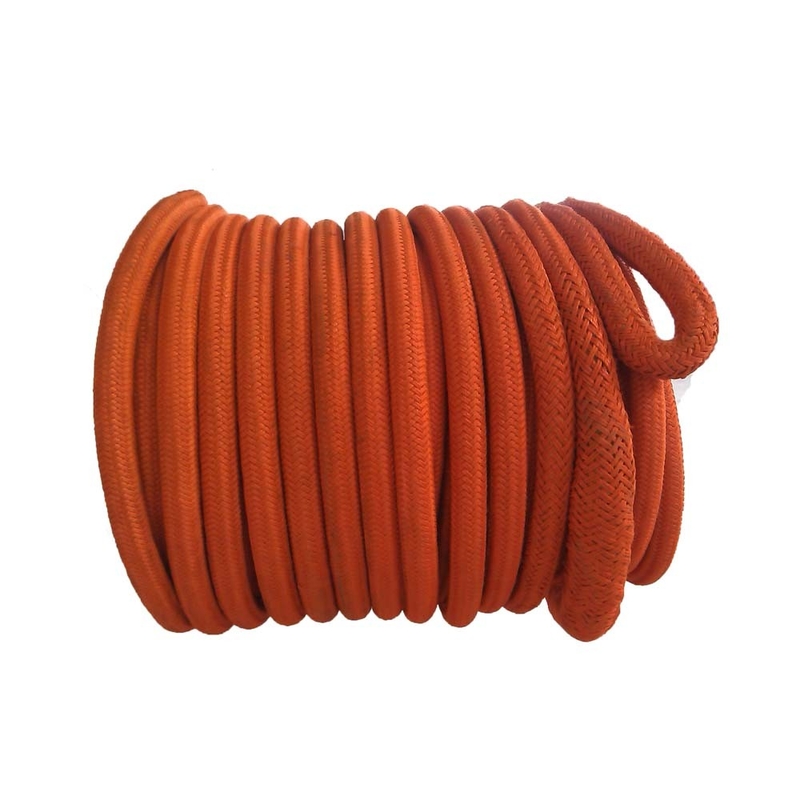 Double Braided UHMWPE Fiber Rope 56mm X 220m Easy Handling Non Rotating